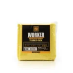 WORK STUFF WORKER Yellow 5-Pack – 5 mikrofiberklude 320 GSM