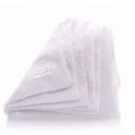 WORK STUFF GENTLEMAN Basic White 5-Pack – 5 mikrofiberklude 350 GSM - Billede 4