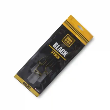 WORK STUFF Detailing Brush BLACK 3-Pack – sæt med 3 kraftige detailingpensler