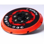 EVOXA BPDA 125 mm – Dual Action bagplade med Ø8 mm centerhul